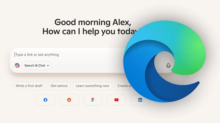 Copilot Mode aplica inteligencia artificial para mejorar la experiencia de navegación en Edge.