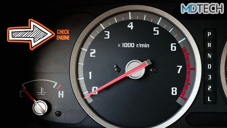 Estas son las 3 principales razones por las que se enciende la luz Check Engine en tu coche
