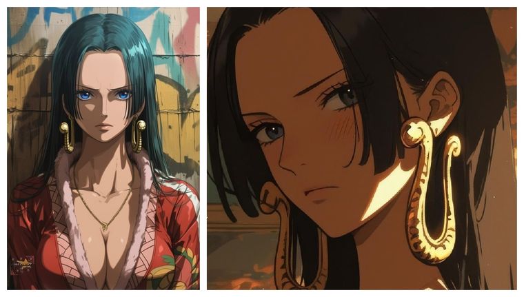 Boa Hancock nació en Amazon Lily, una isla habitada solo por mujeres.