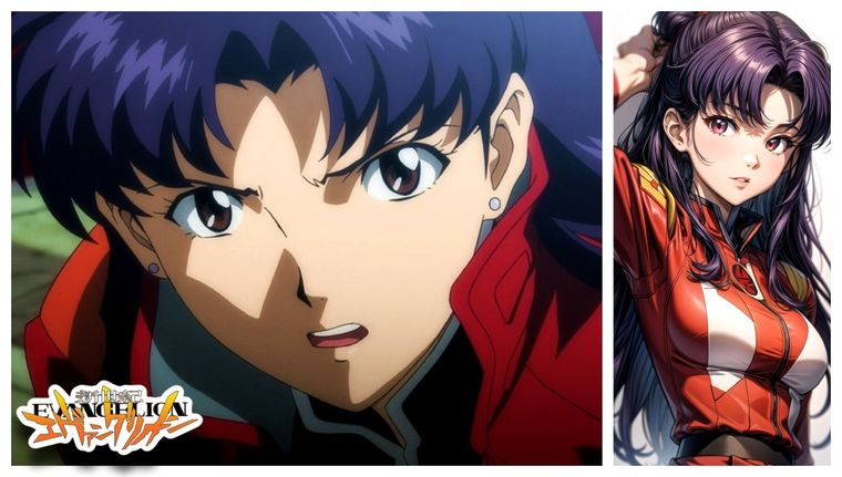 Esta IA cumple el sueño de los fans de Evangelion al mostrar las imágenes más atractivas de Misato