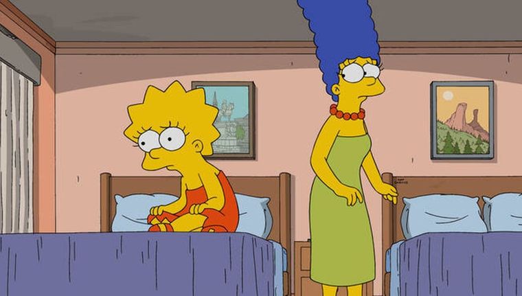 Lisa y Marge Simpson