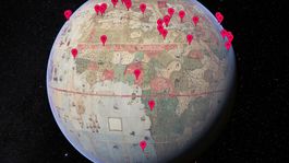 Google Earth da vida al mapa primitivo más grande y conocido del mundo