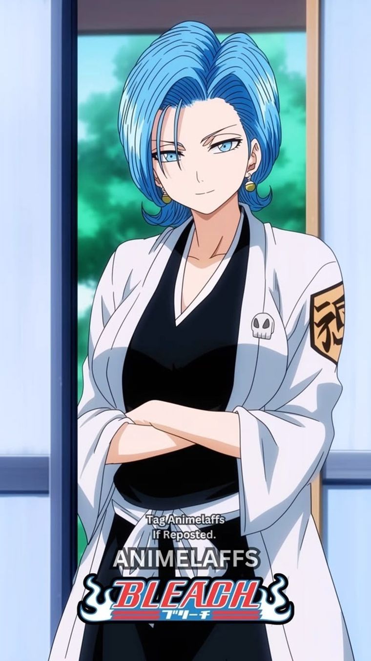 Bulma, la científica de la Sociedad de Almas en Bleach. Bulma, la científica de la Sociedad de Almas en Bleach.