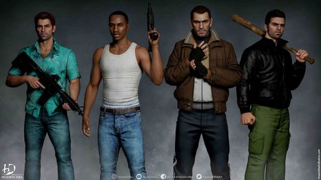 ¡Increíble!: GTA III, Vice City y San Andreas podrán llegar juntos en una trilogía