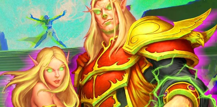 Una inteligencia artificial reimagina la versión femenina de Blood Elf: belleza épica y detalles asombrosos