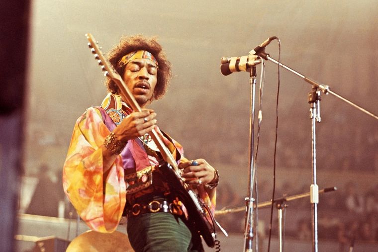 Jimi Hendrix, el mejor artista musical de todos los tiempos