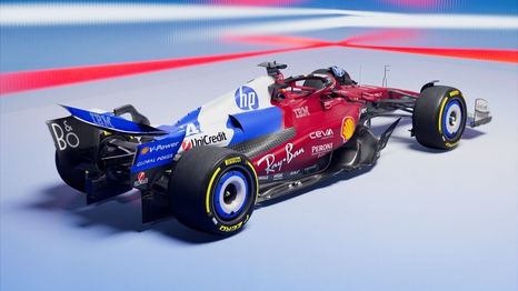 Scuderia Ferrari y HP fusionan tecnología y diseño con una decoración especial para el Gran Premio de Miami