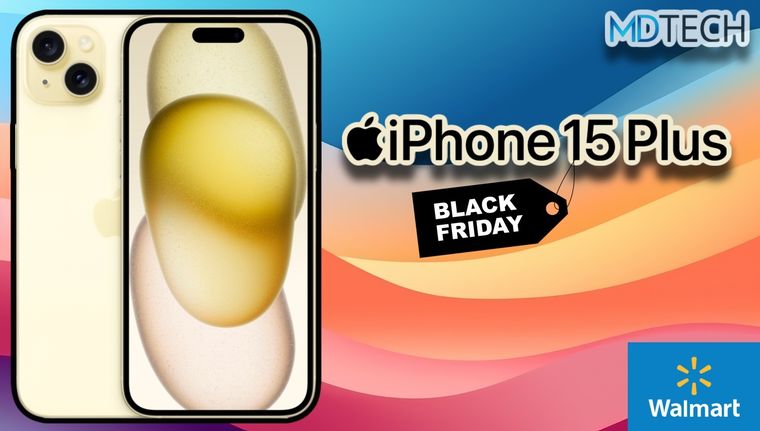 Black Friday y Walmart pone en oferta el iPhone 15 Plus, pero solo por tiempo limitado