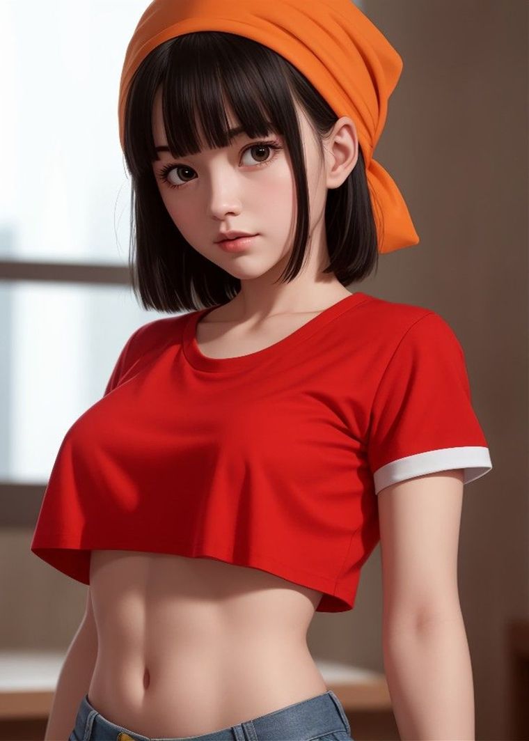 Valiente, impulsiva y enérgica, Pan demuestra una determinación sorprendente para su corta edad, así como un fuerte deseo de entrenar y combatir. Valiente, impulsiva y enérgica, Pan demuestra una determinación sorprendente para su corta edad, así como un fuerte deseo de entrenar y combatir.