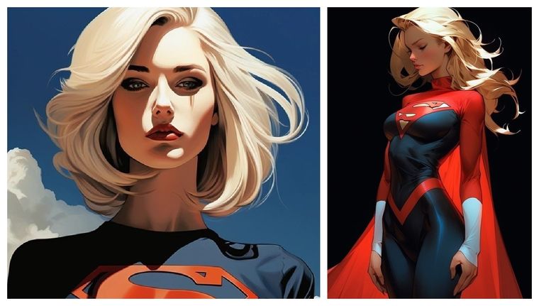 Dile adiós a la inteligencia artificial: estos son los 5 mejores Fan Art de Super Girl