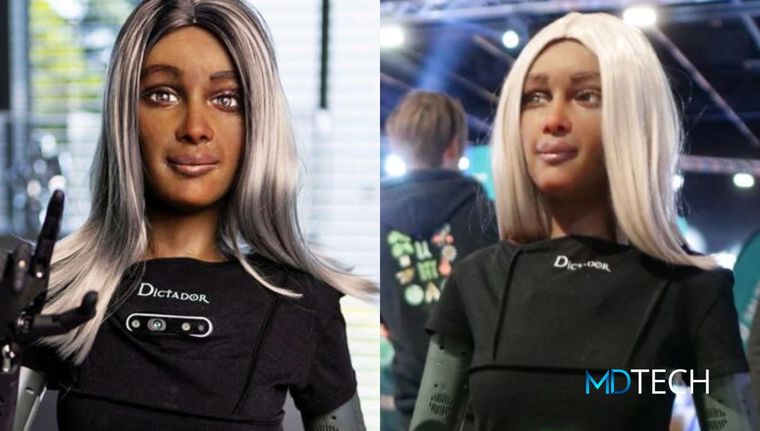 Esta robot humanoide es la CEO de una empresa de bebidas alcohólicas.