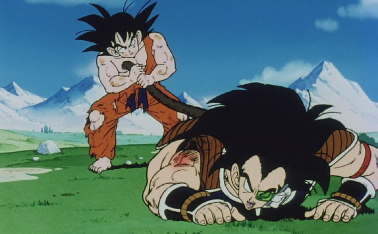 Toriyama nos trae un final alternativo oficial en el que Raditz no es villano y ayuda a Goku.