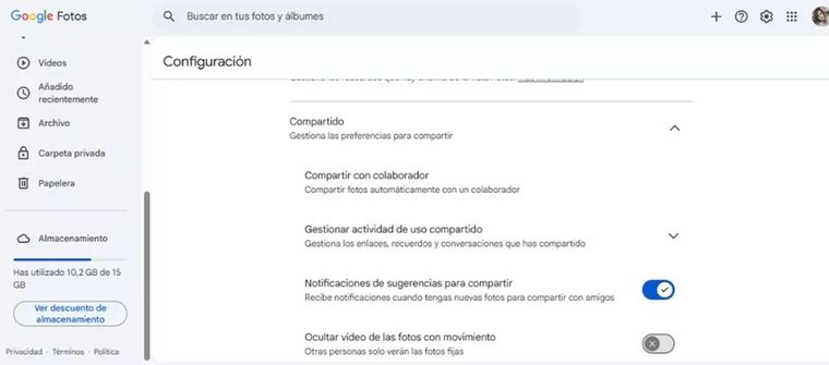 Paso a paso para vincular cuentas en Google Fotos Paso a paso para vincular cuentas en Google Fotos