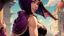 Menat, la joven adivina egipcia