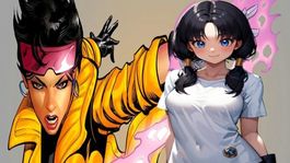 Así sería la fusión perfecta entre Videl y Júbilo: fuerza saiyajin con estilo mutante