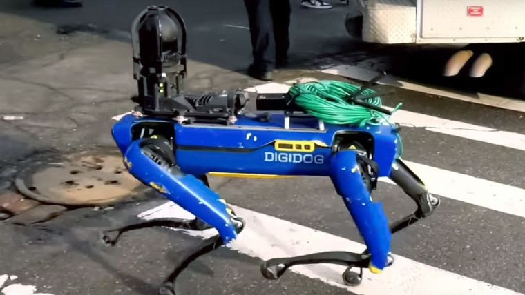 Nueva York usará perros policías robots para vigilar la ciudad