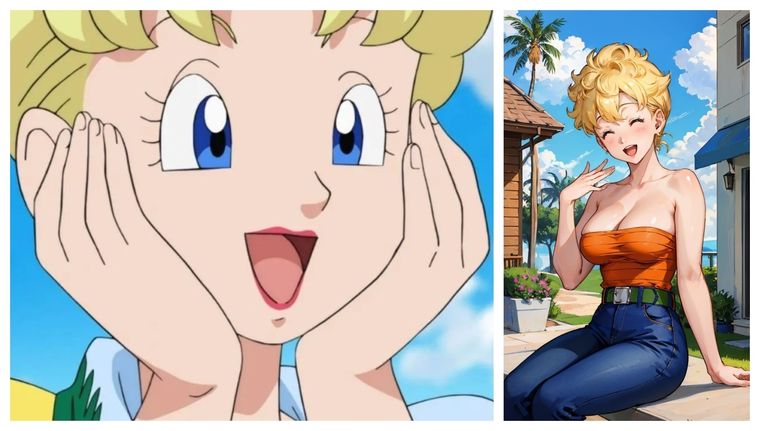 Esta IA nos muestra la apariencia hiperrealista de Panchy, la bella mamá de Bulma en Dragon Ball Z