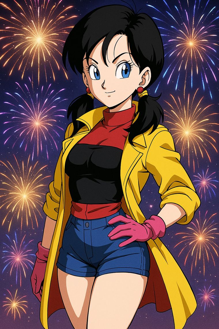 El anime y los cómics se cruzan: esta increíble fusión entre Videl y Júbilo reúne fuerza, estilo y energía en una heroína lista para la batalla. El anime y los cómics se cruzan: esta increíble fusión entre Videl y Júbilo reúne fuerza, estilo y energía en una heroína lista para la batalla.