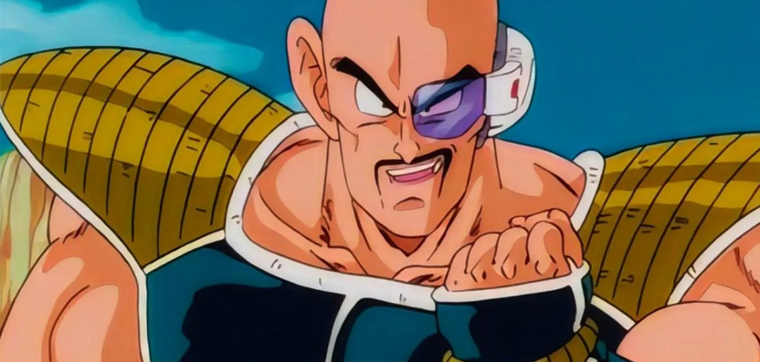 Así es la transformación oficial de Nappa como Super Saiyajin 3