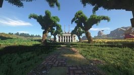 jugador de minecraft recrea la ubicacion iconica de red dead 2 en el juego