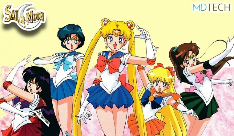 Esta inteligencia artificial recreó a todas las Sailor Scouts y el resultado fue impresionante