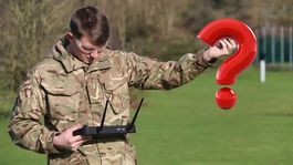 la nueva arma britanica es un drone con una forma muy extrana