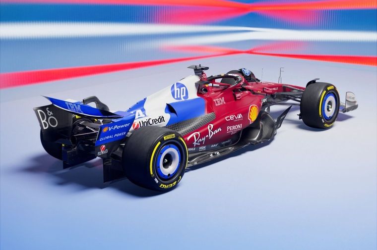 Scuderia Ferrari y HP fusionan tecnología y diseño con una decoración especial para el Gran Premio de Miami