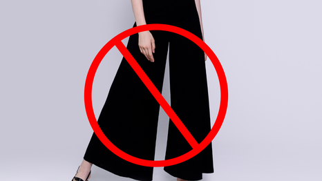 Los pantalones anchos dejaron de estar a la moda y esta es la nueva tendencia