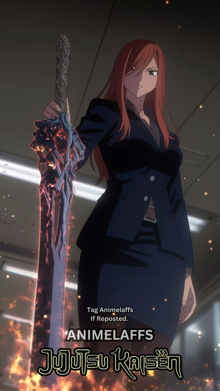 Erza Scarlet en el mundo de Jujutsu Kaisen. Erza Scarlet en el mundo de Jujutsu Kaisen.