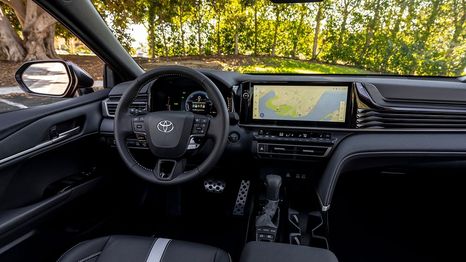 El interior del nuevo Toyota Camry 2025