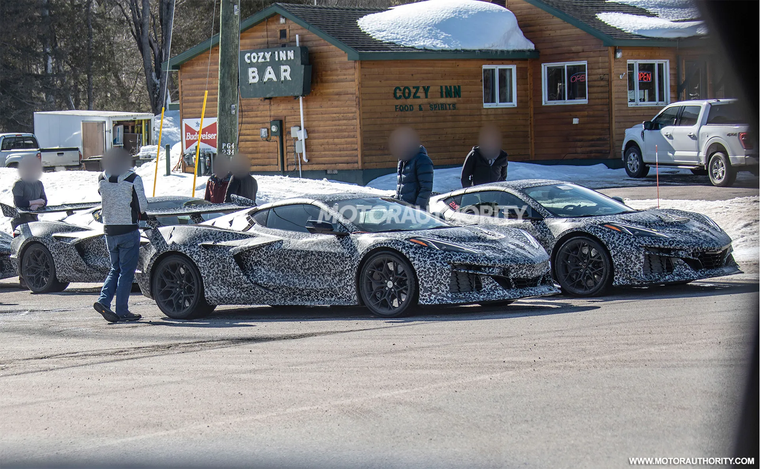Fotos espía del futuro Corvette Zora 2026 Fotos espía del futuro Corvette Zora 2026