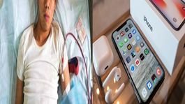 joven vendio un rinon para comprarse un iphone: actualmente esta postrado
