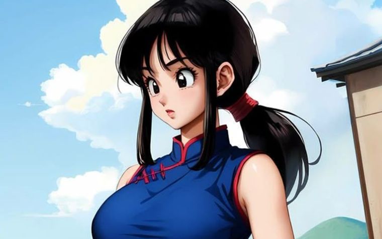 Así se vería Milk de Dragon Ball Z con una armadura saiyajin, según la IA