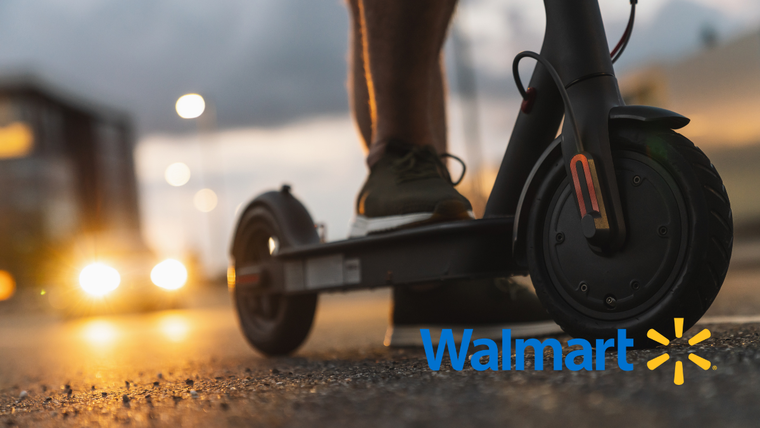Walmart tiene en oferta por tiempo limitado este scooter eléctrico