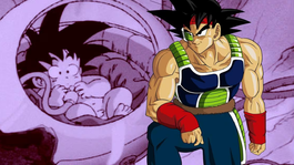 Bardock, papá de Goku, como Super Saiyajin 3.