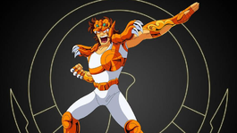 Una IA recreó en versión humana al Caballero del Zodiaco de Bronce, León Menor, y el resultado es sorprendente