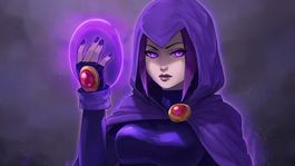 Raven, la hechicera de los Teen Titans
