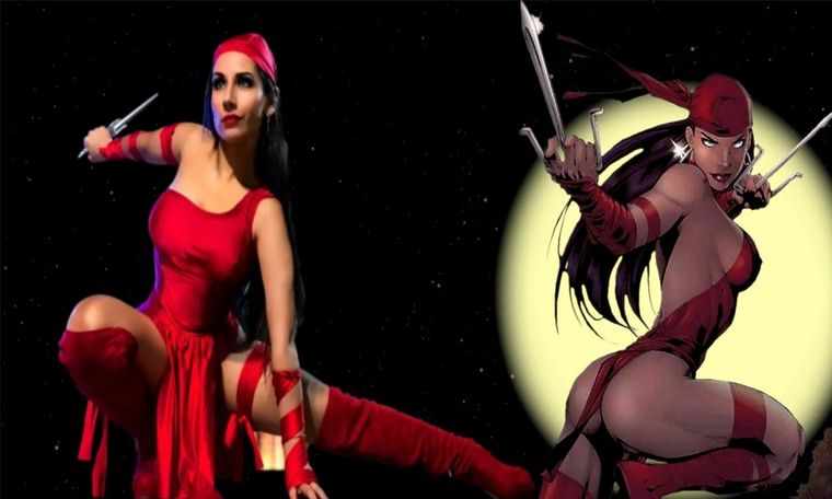 Clau Bailarinita Cosplayes trae a la vida a Elektra