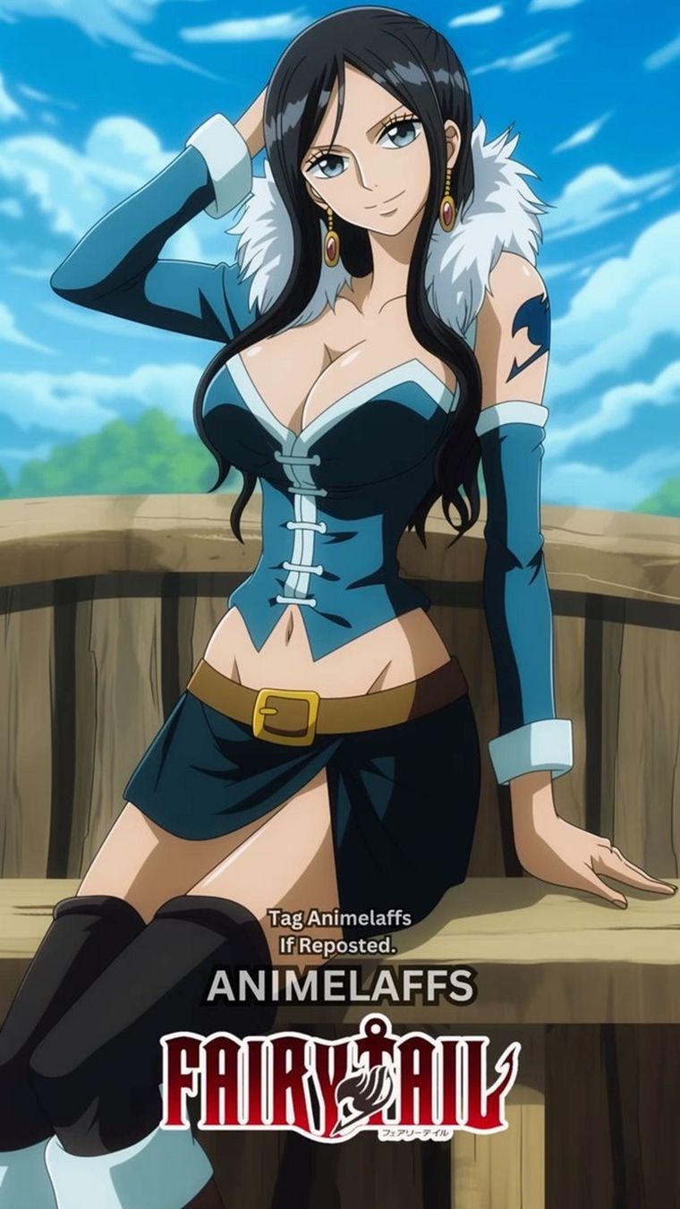 Nico Robin en el mundo de Fairy Tail. Nico Robin en el mundo de Fairy Tail.