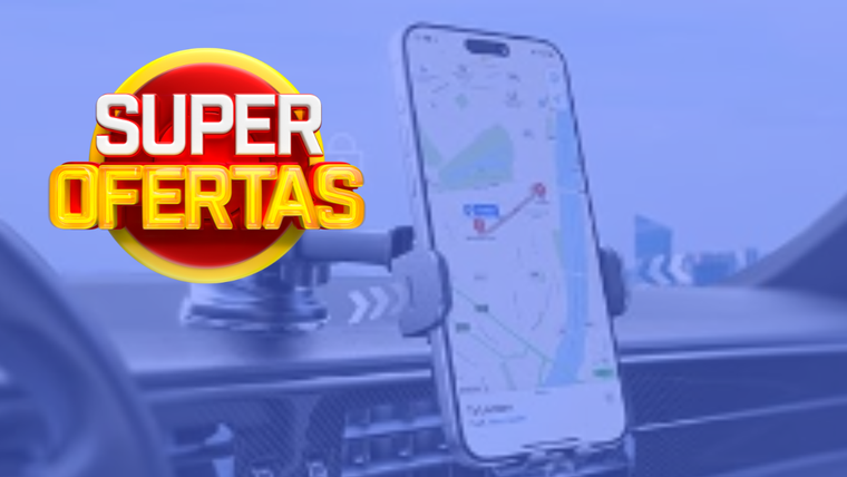 Este cargador y sosten de móvil para autos está en oferta