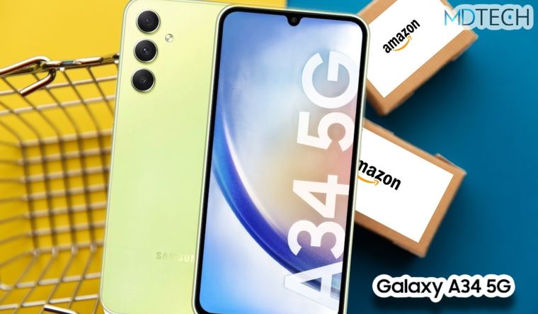 Este teléfono Samsung de gama media llega a Amazon casi a mitad de precio