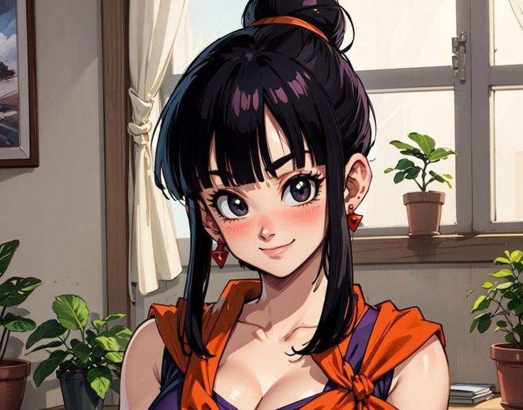 Dragon Ball Z: la inteligencia artificial mostró la versión más atractiva de Milk haciendo cosplay de ChunLi