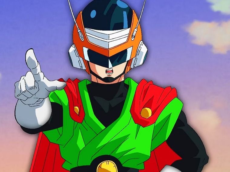 Le preguntaron a la IA cómo se vería el Gran Saiyaman en la vida real y esta fue la imagen que arrojó