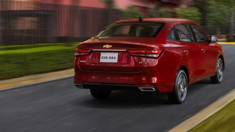 Chevrolet Aveo, el auto más vendido de México