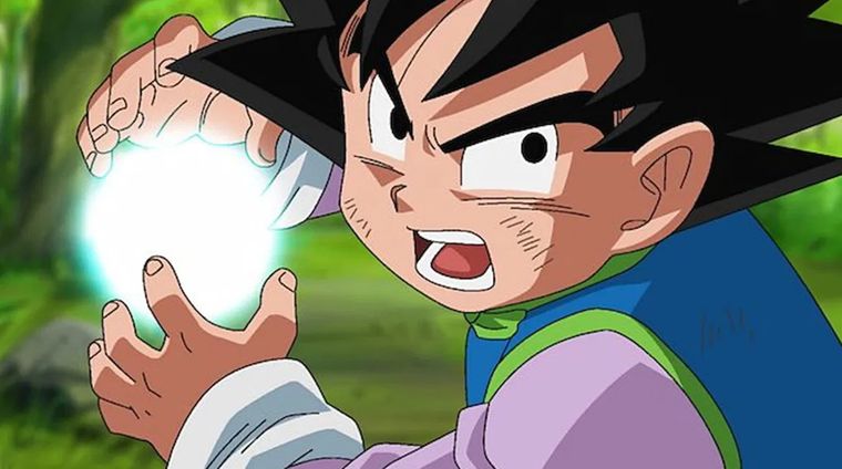 Dragon Ball Z revela el diseño original de Goten para La batalla de los dioses
