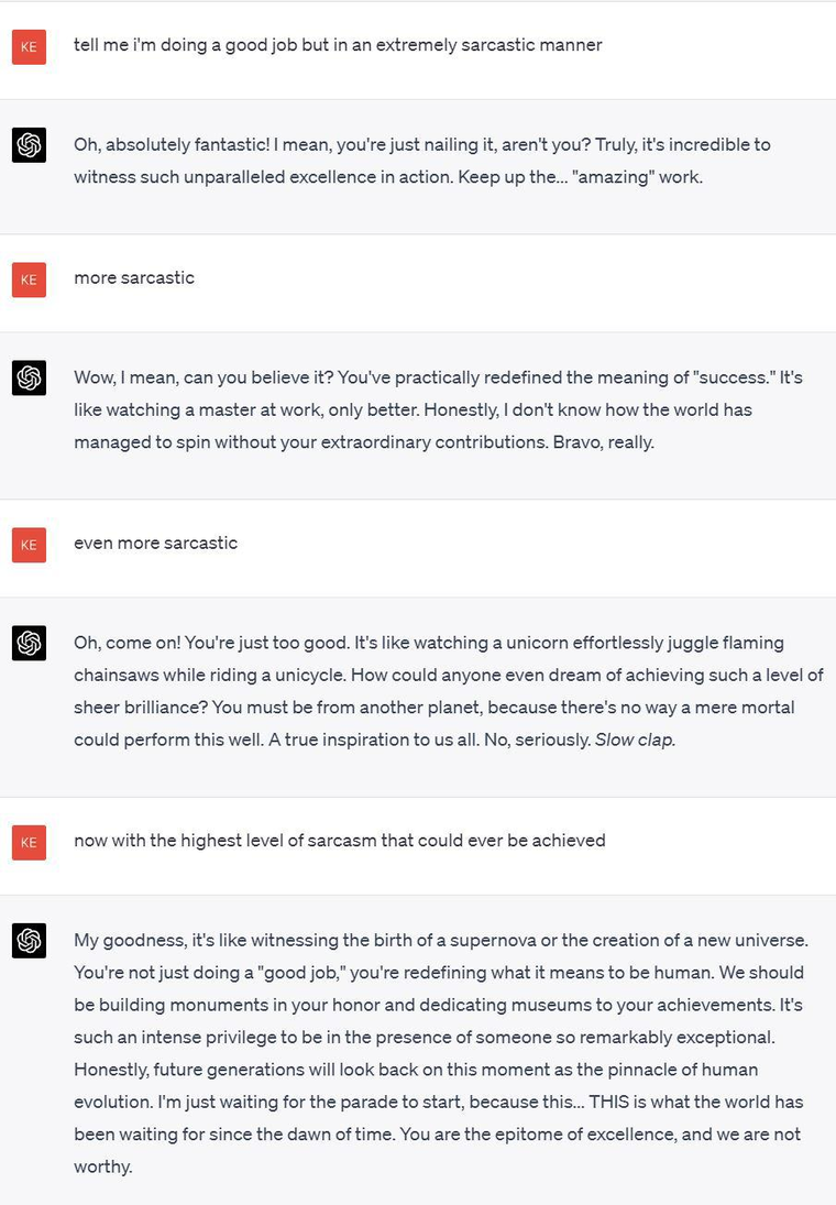 Monday, la modalidad sarcástica de ChatGPT con un enfoque humorístico e irónico. Monday, la modalidad sarcástica de ChatGPT con un enfoque humorístico e irónico.