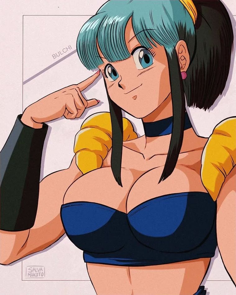 Así luce Bulchi, la fusión de Bulma y Milk Así luce Bulchi, la fusión de Bulma y Milk