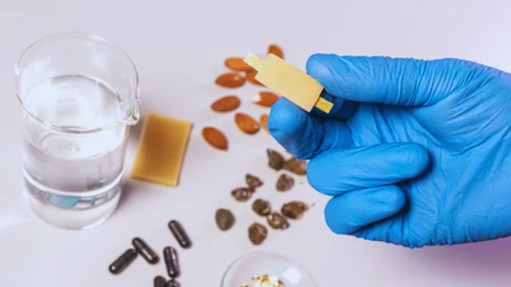 Batería recargable fabricada con alimentos