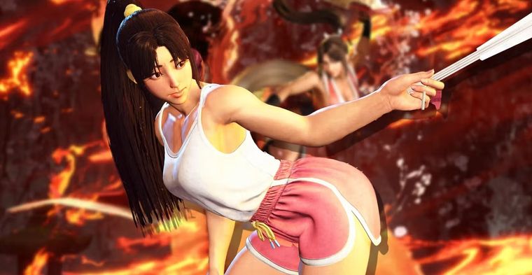 Cosplayer revive el atuendo casual outfit más infartante de Mai Shiranui en Street Fighter 6