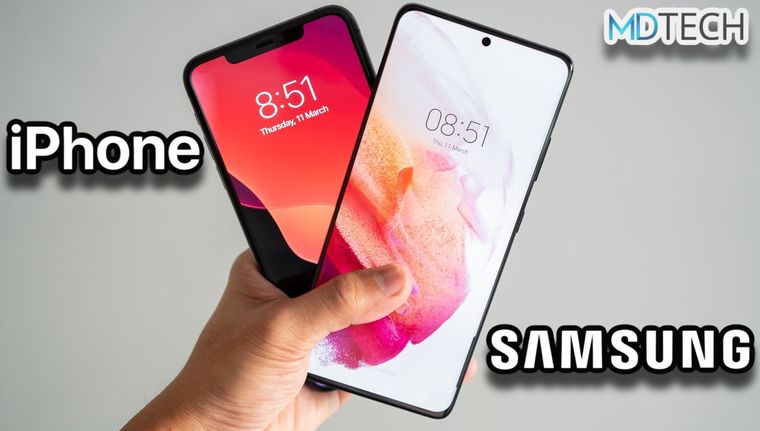 Samsung y iPhone continúan dominando el mercado mundial de teléfonos, pero Xiaomi acecha de cerca